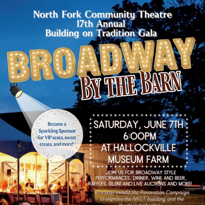Join us for Broadway By the Barn, NFCT’s 17th Annual Building on Tradition Gala
